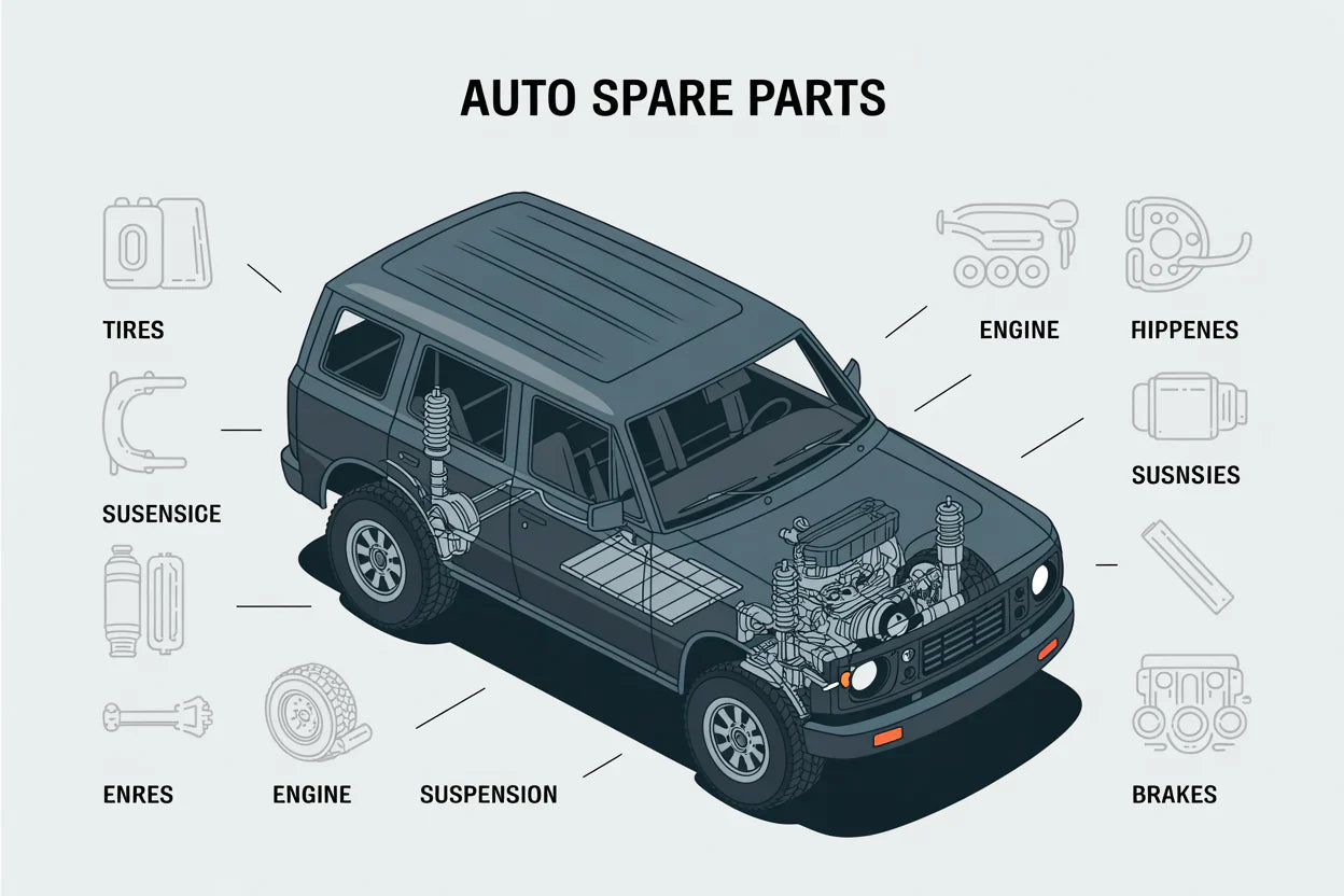 The Beginner’s Guide to Understanding Auto Spare Parts