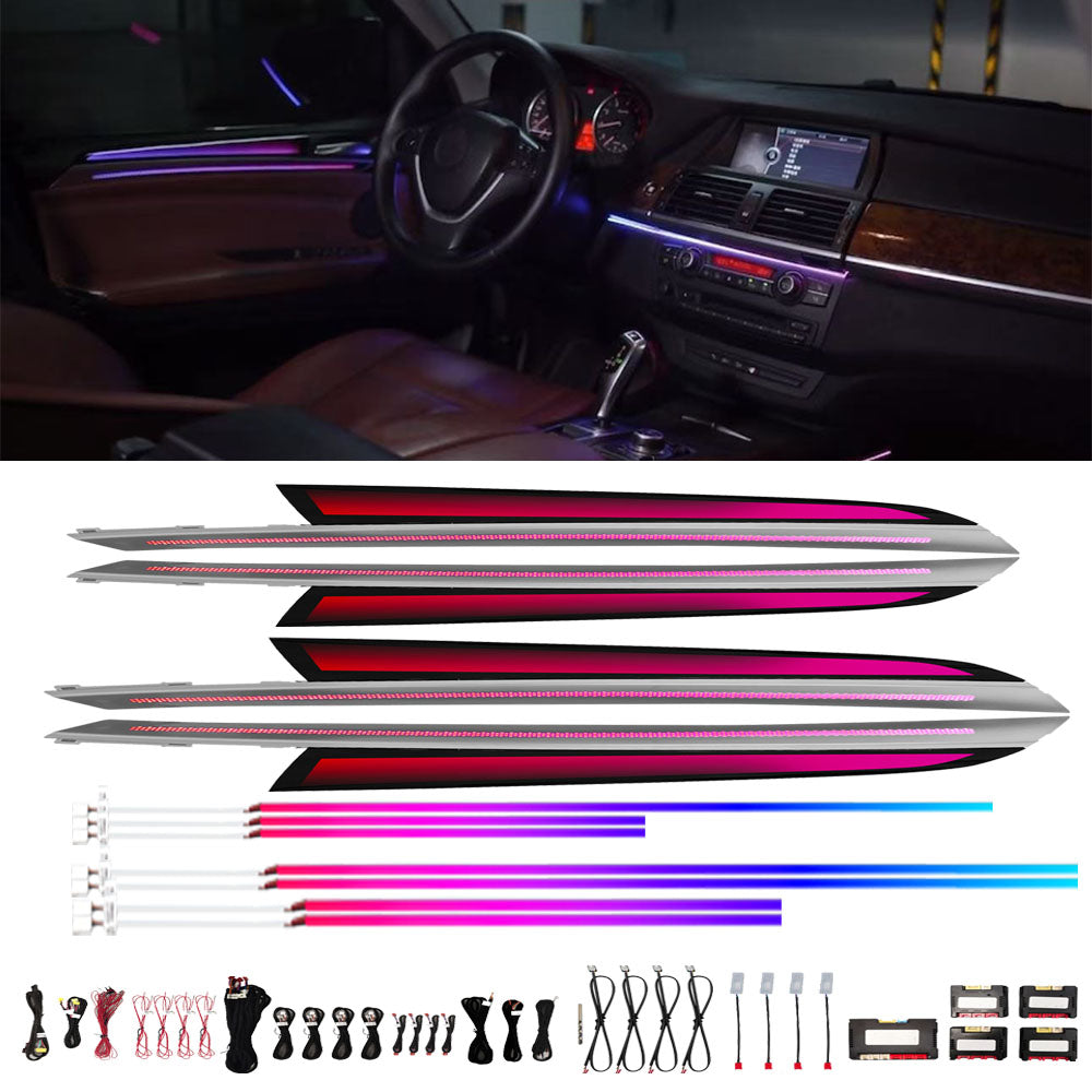 256 Color For 2008-2013 X5 Gradient Ambient Lighting Atmosphere Light